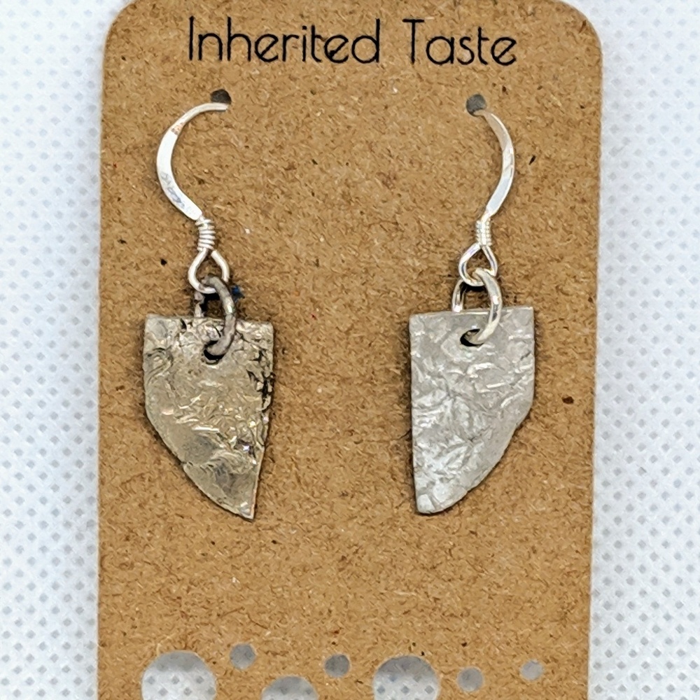 Handcrafted Sterling Silver Drop Earrings